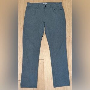 Peter Millar Mountainside Flannel 5-Pocket Pants Gray Men’s 35 (Fit 36x32)